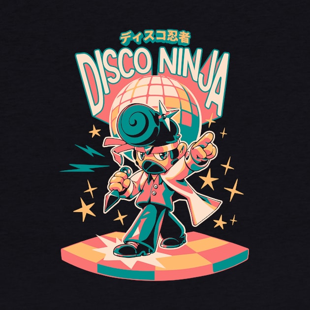 Disco Ninja by Ilustrata